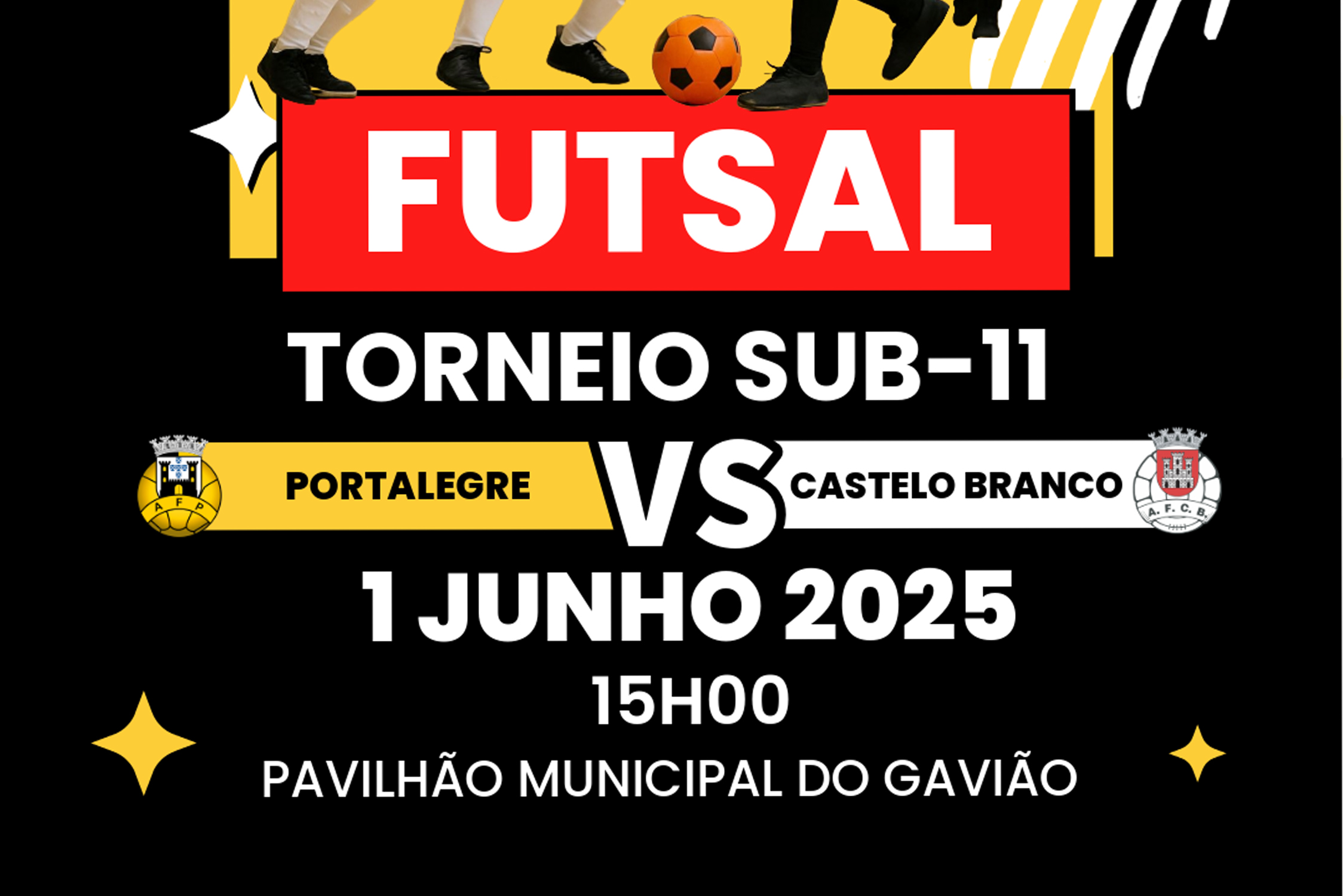 Torneio Informal Sub-11 de Futsal Masculino - Convocatória